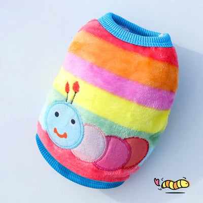 Winter Pet Coat & Vest – Soft Fleece Outfit for Small Cats