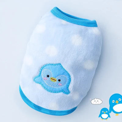 Winter Pet Coat & Vest – Soft Fleece Outfit for Small Cats