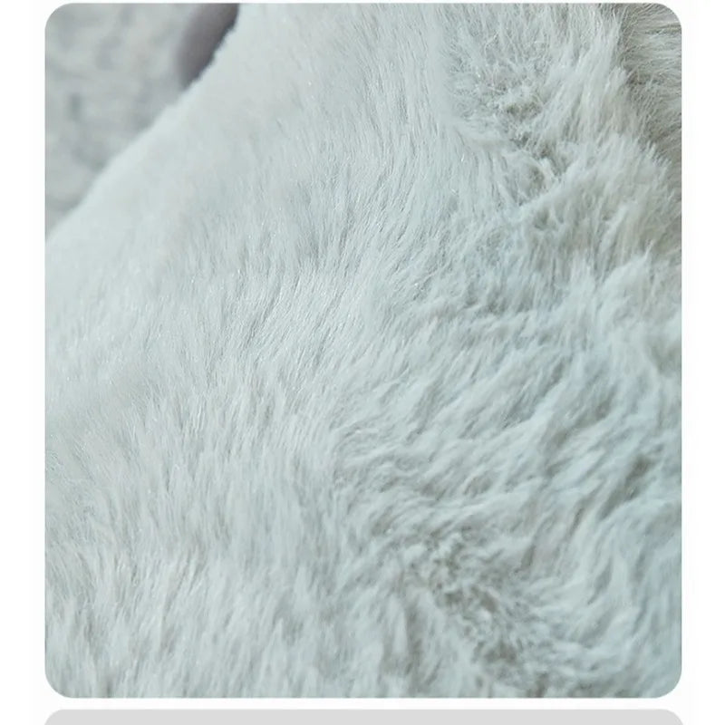 2025 Semi-Enclosed Pet Kennel – Winter Warm, All-Season Non-Slip Gray Bed for Cats