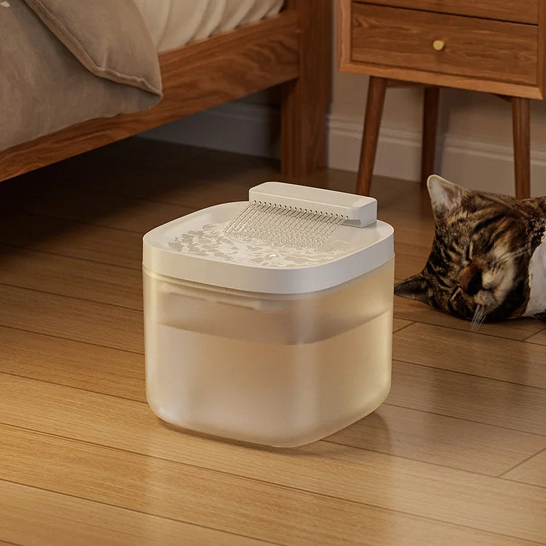 3L USB Cat Water Fountain – Automatic Filtered Dispenser with Anti-Dry Protection