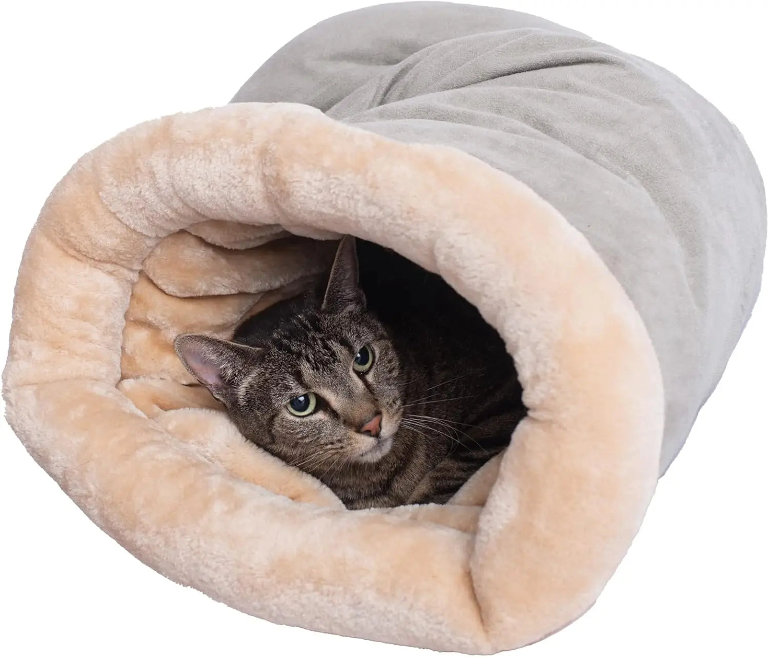 Autumn/Winter Semi-Enclosed Cat Sleeping Bag – Warm Washable