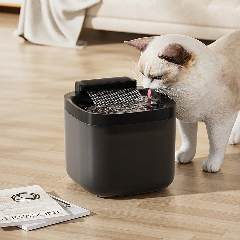 3L USB Cat Water Fountain – Automatic Filtered Dispenser with Anti-Dry Protection