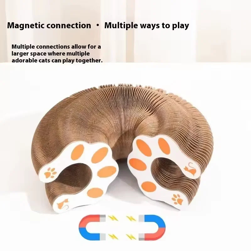 Cat Scratching Board Nest – Wear-Resistant Corrugated Paper Claw Grinder Toy