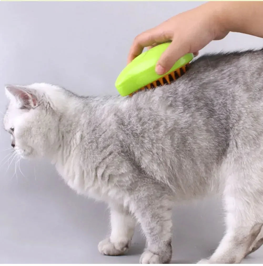 Self-Cleaning Pet Hair Removal Comb – Slicker Brush for Cats