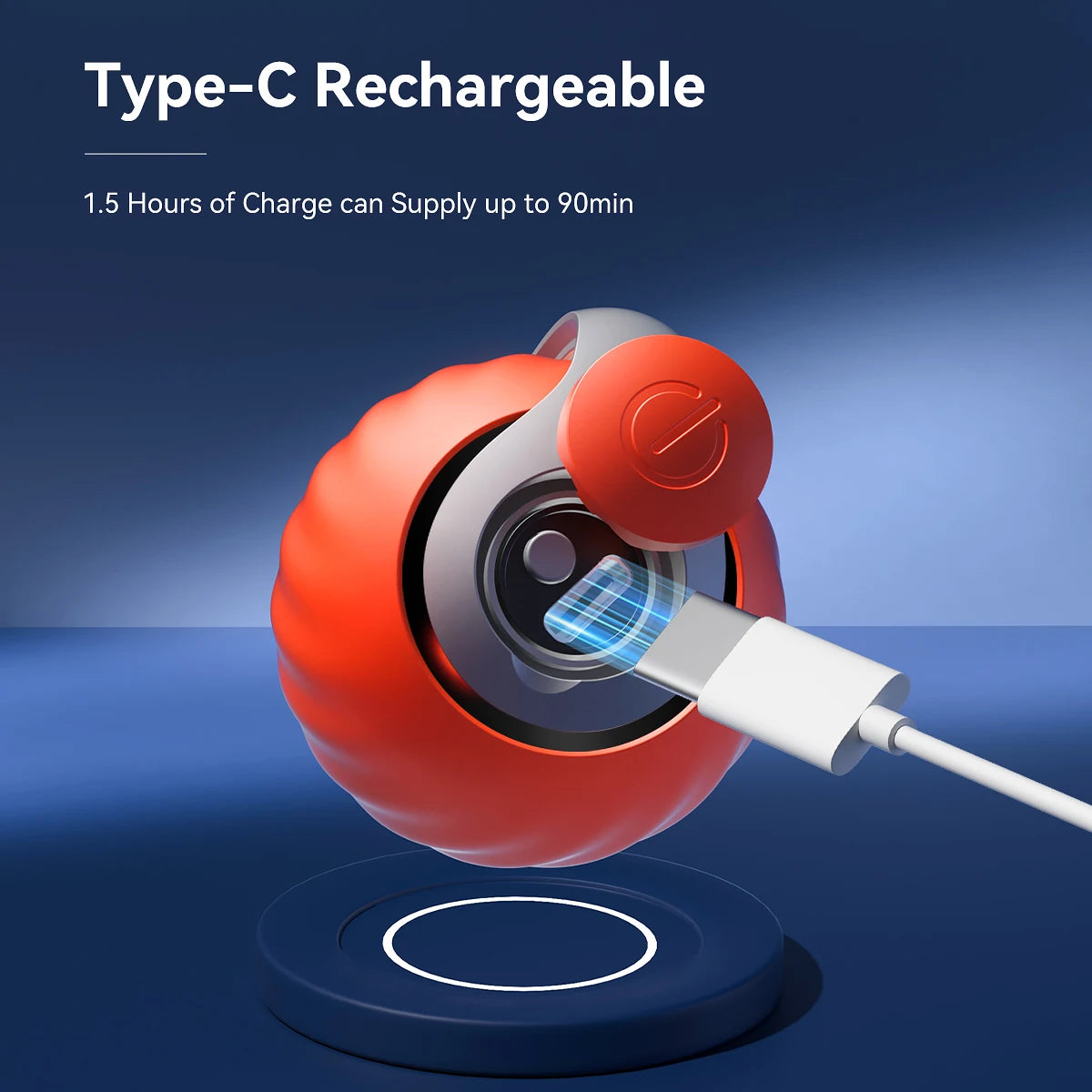 Interactive Rolling Cat Toy Ball – Small Tail Ball for Indoor & Outdoor Play