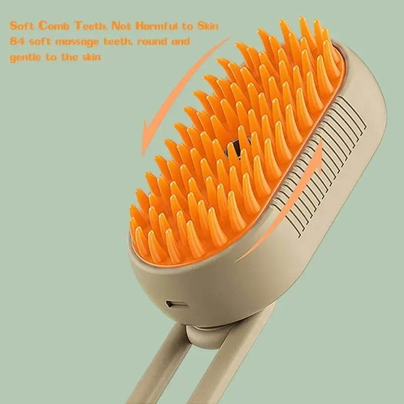 Self-Cleaning Pet Hair Removal Comb – Slicker Brush for Cats