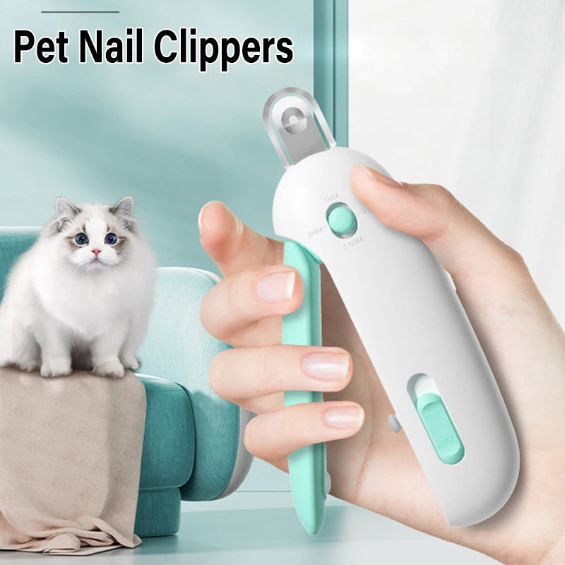 Professional Pet Nail Clipper – Adjustable Claw Trimmer for Cats & Dogs