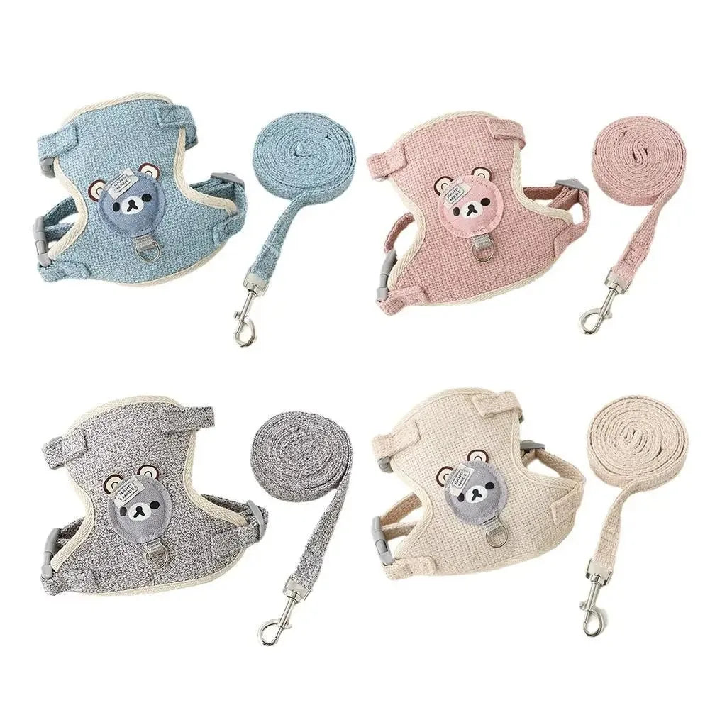 Kittens Harness & Collar – Adjustable Pet Supplies for Small Cats