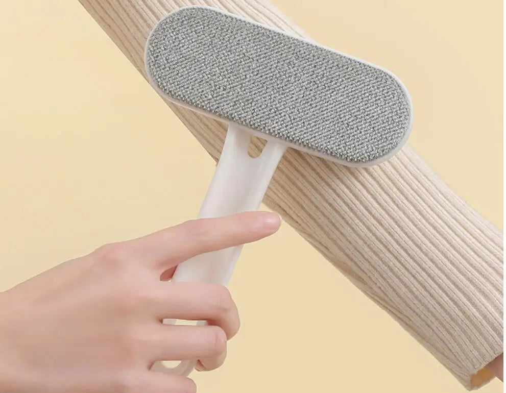 Double-Sided Pet Hair Remover Brush – Cat  Grooming Tool and Wool Collector