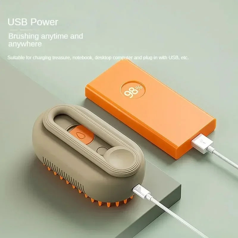 Self-Cleaning Pet Hair Removal Comb – Slicker Brush for Cats