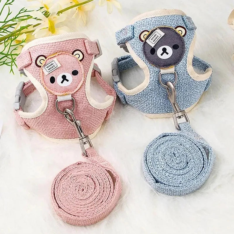 Kittens Harness & Collar – Adjustable Pet Supplies for Small Cats