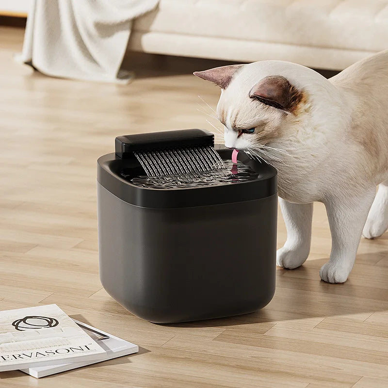 3L USB Cat Water Fountain – Automatic Filtered Dispenser with Anti-Dry Protection