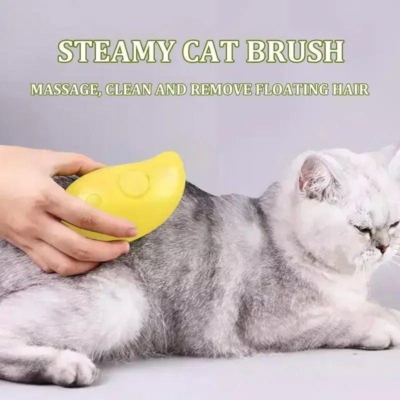 Self-Cleaning Pet Hair Removal Comb – Slicker Brush for Cats