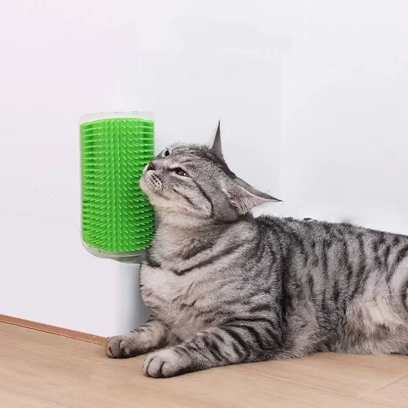 Cat Massage & Hair Removal Brush – Self-Cleaning Pet Grooming Comb