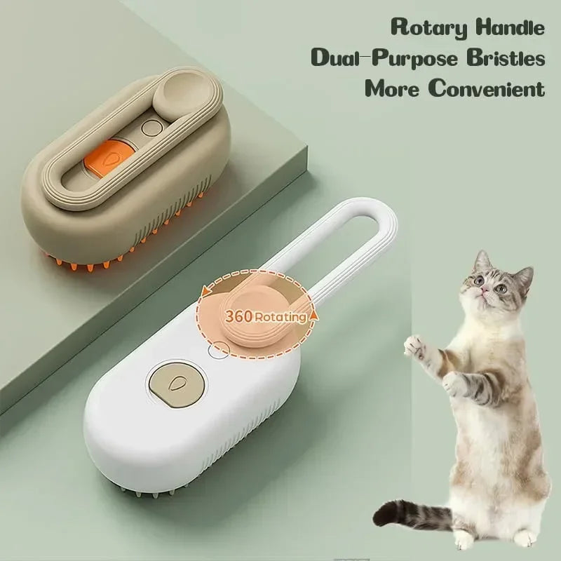 Self-Cleaning Pet Hair Removal Comb – Slicker Brush for Cats