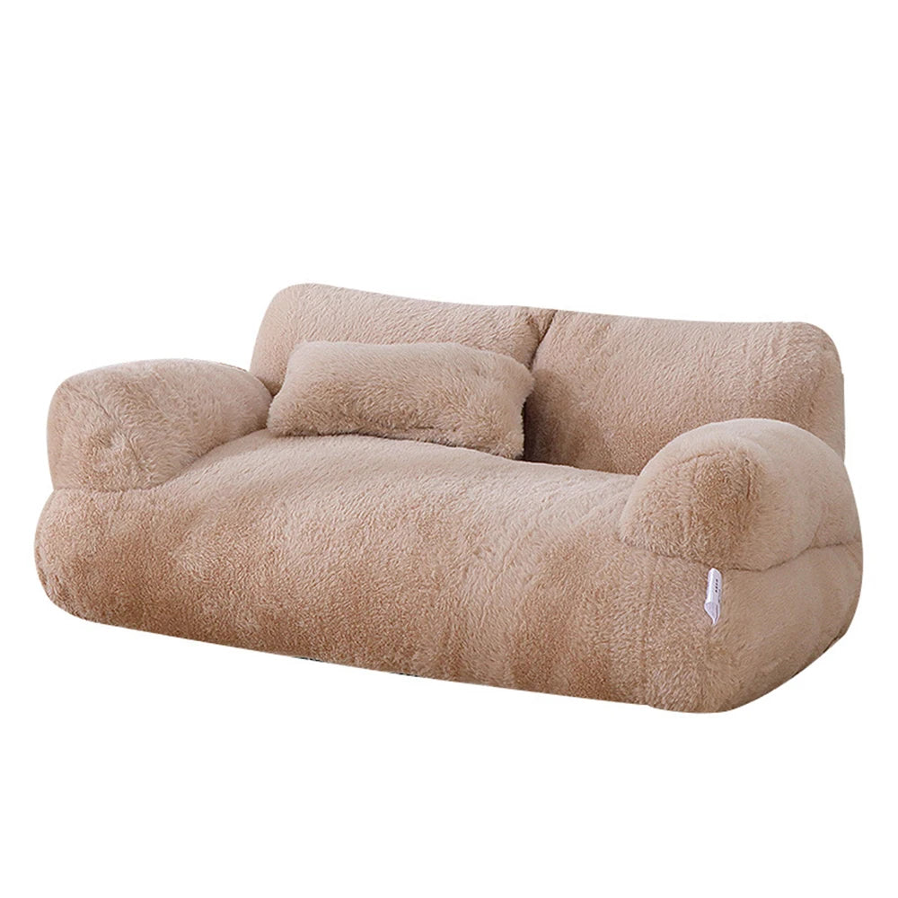 Detachable Washable Pet Sofa – All-Season Soft Couch for Cats