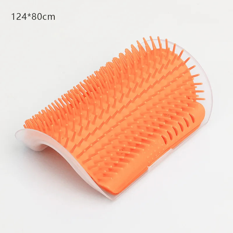 Cat Massage & Hair Removal Brush – Self-Cleaning Pet Grooming Comb