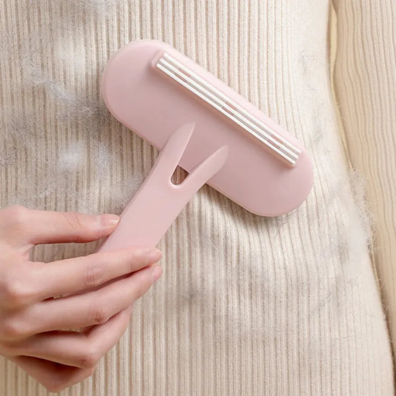 Double-Sided Pet Hair Remover Brush – Cat  Grooming Tool and Wool Collector