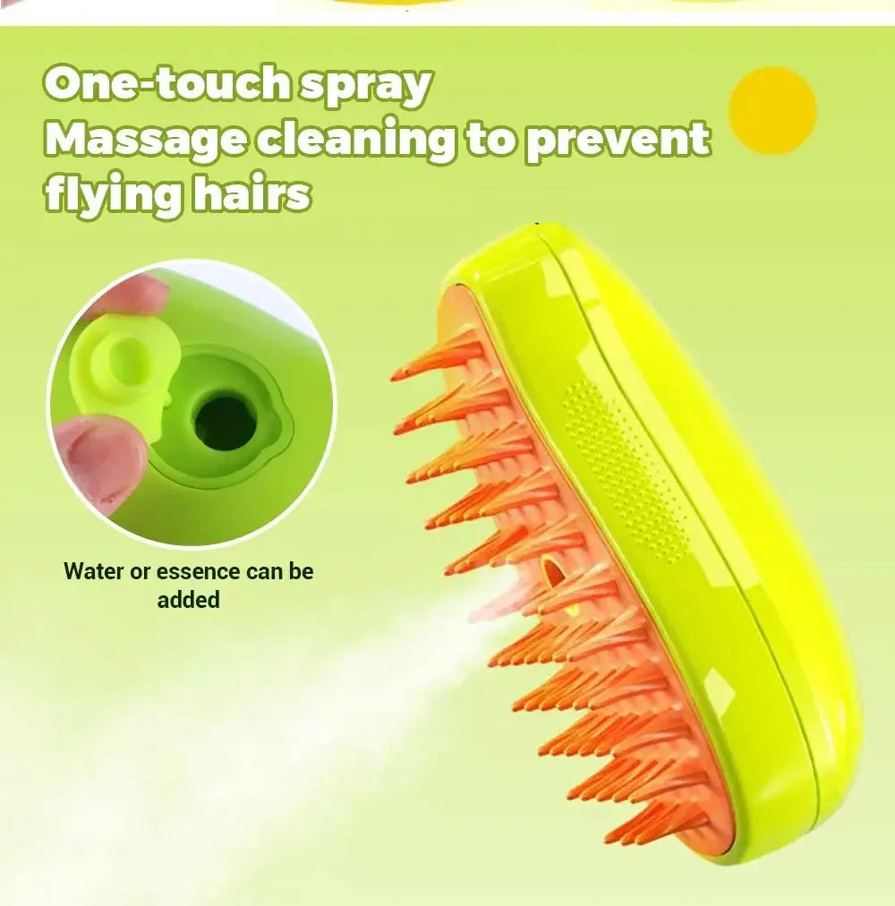 Self-Cleaning Pet Hair Removal Comb – Slicker Brush for Cats