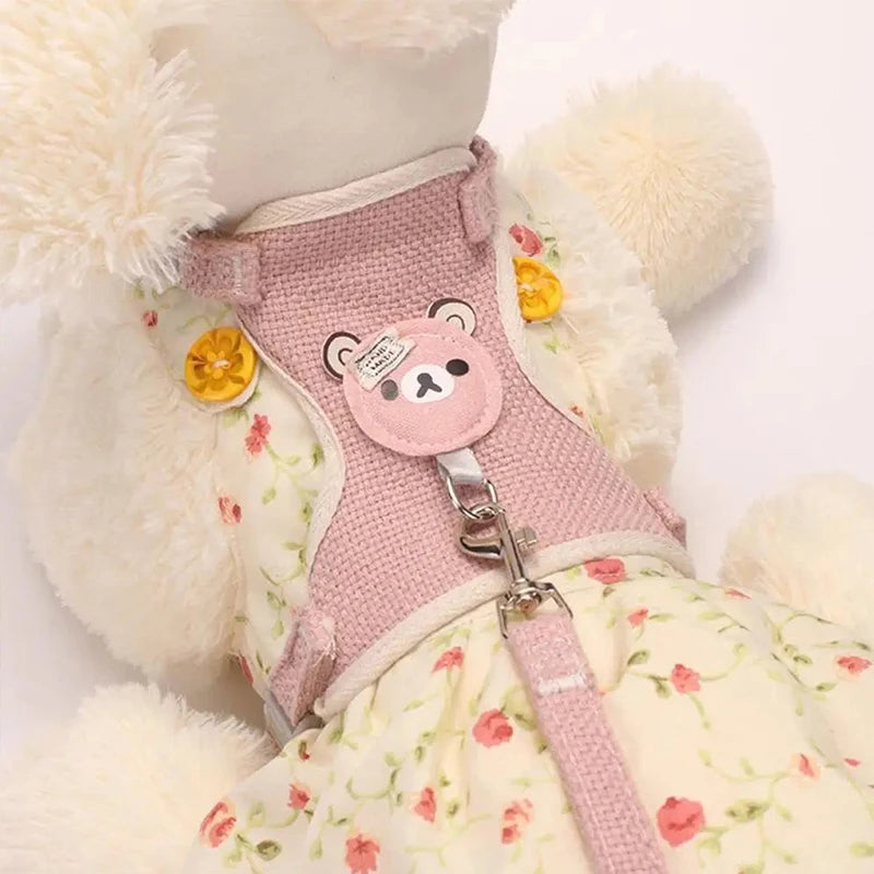 Kittens Harness & Collar – Adjustable Pet Supplies for Small Cats