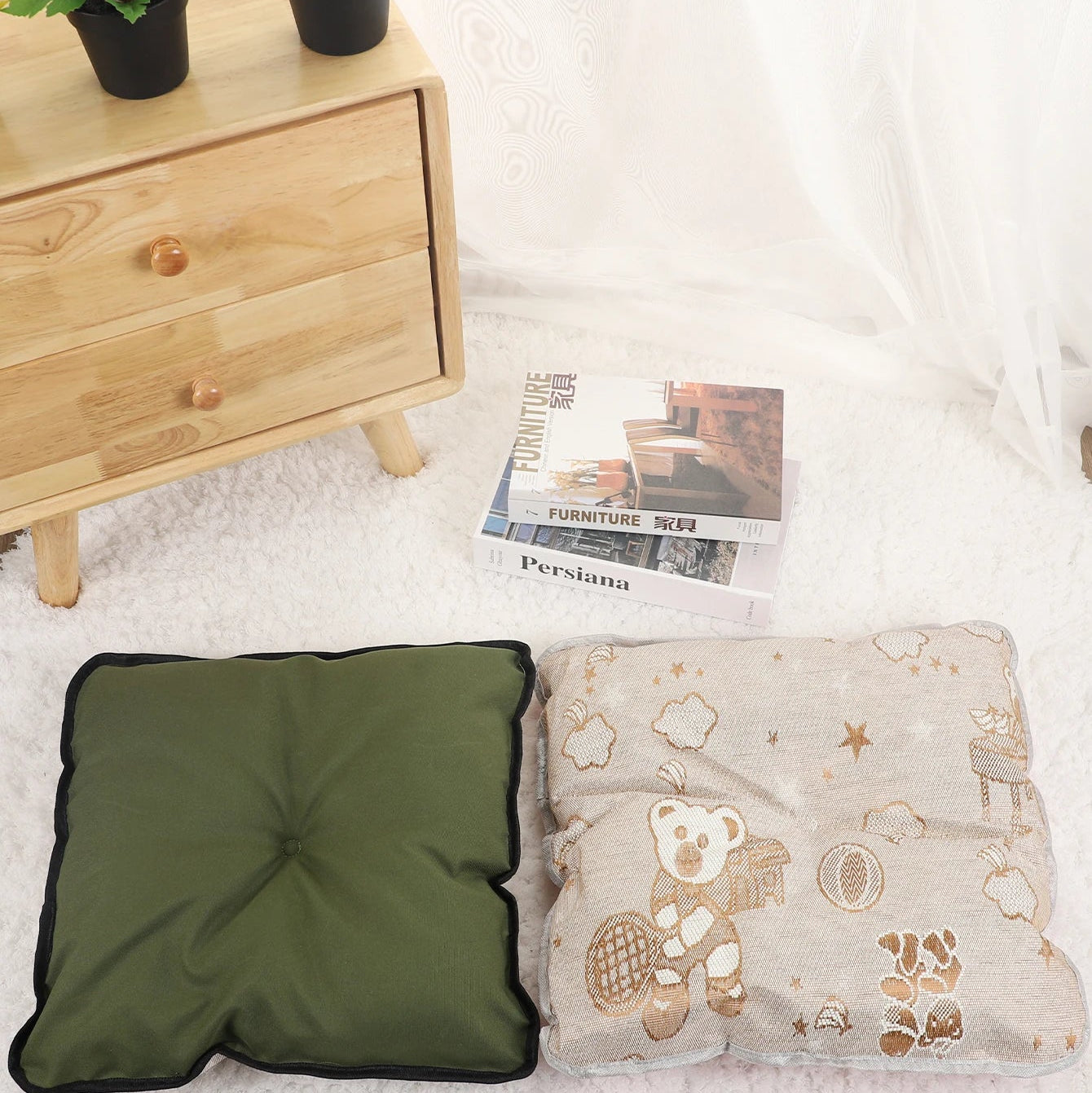 Pet Tent Bed – Warm Cat & Kitten House with Cushion, Sofa-Style Basket