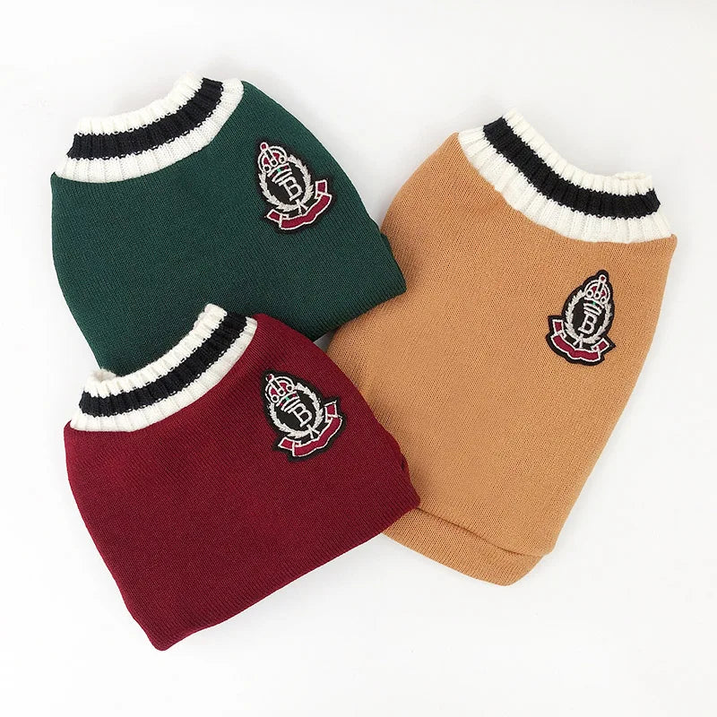 Winter Pet Sweater – Pullover Vest for Small  Cats