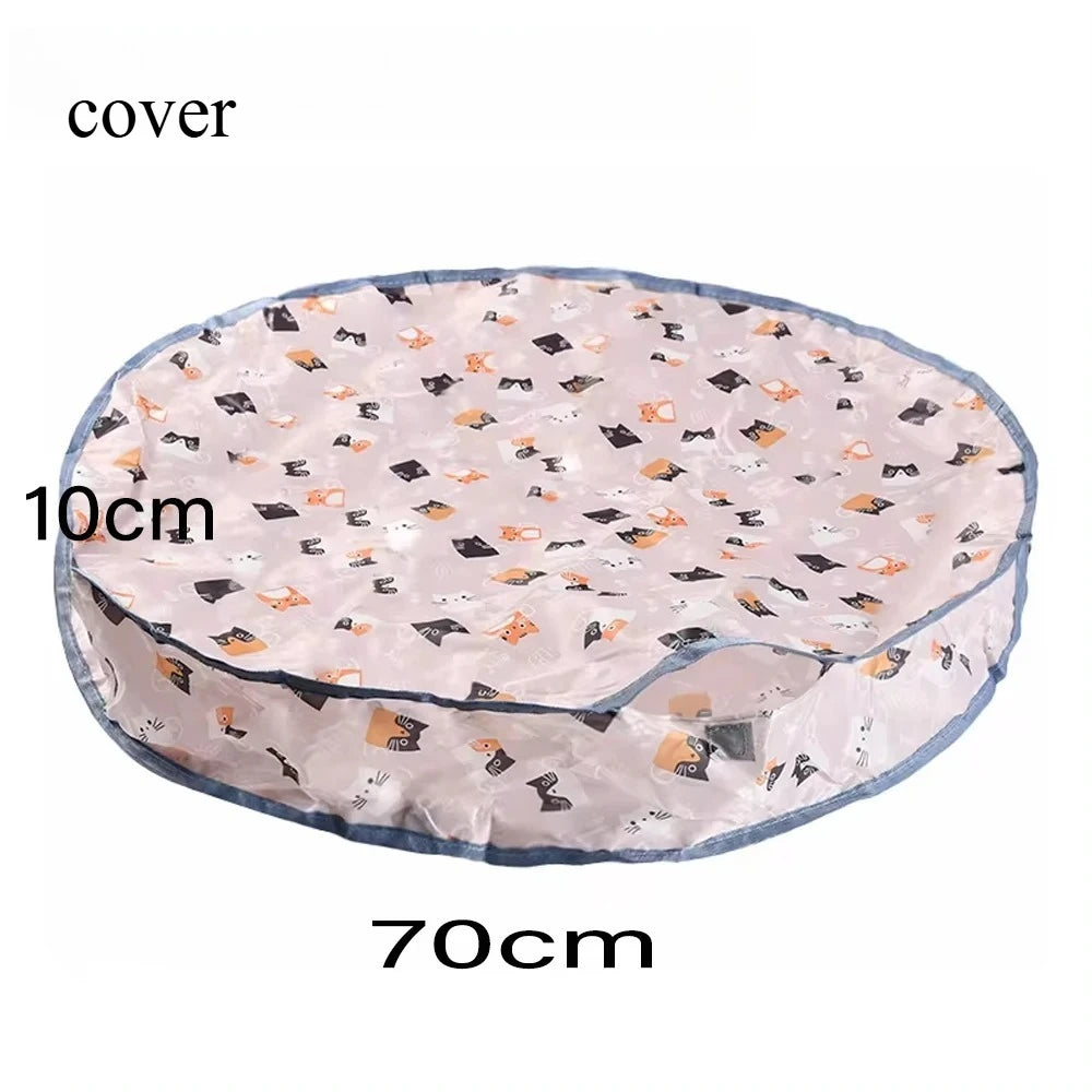 Smart Interactive Cat Toy Ball – Motion-Activated Rolling Hide & Seek for Kittens