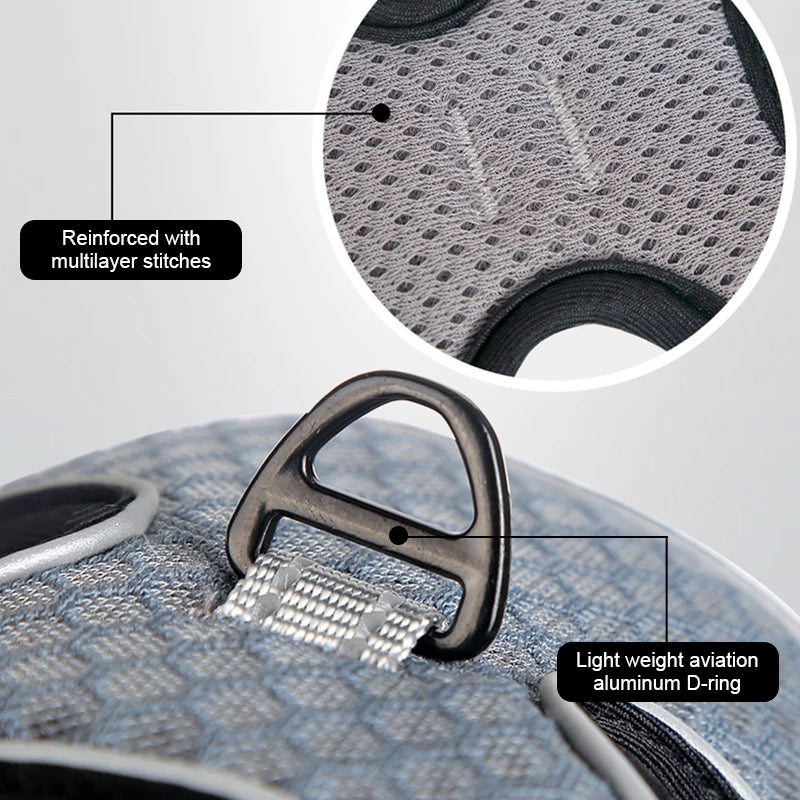 ATUBAN Adjustable Cat Harness & Leash – Escape-Proof, Reflective, Perfect for All Cat