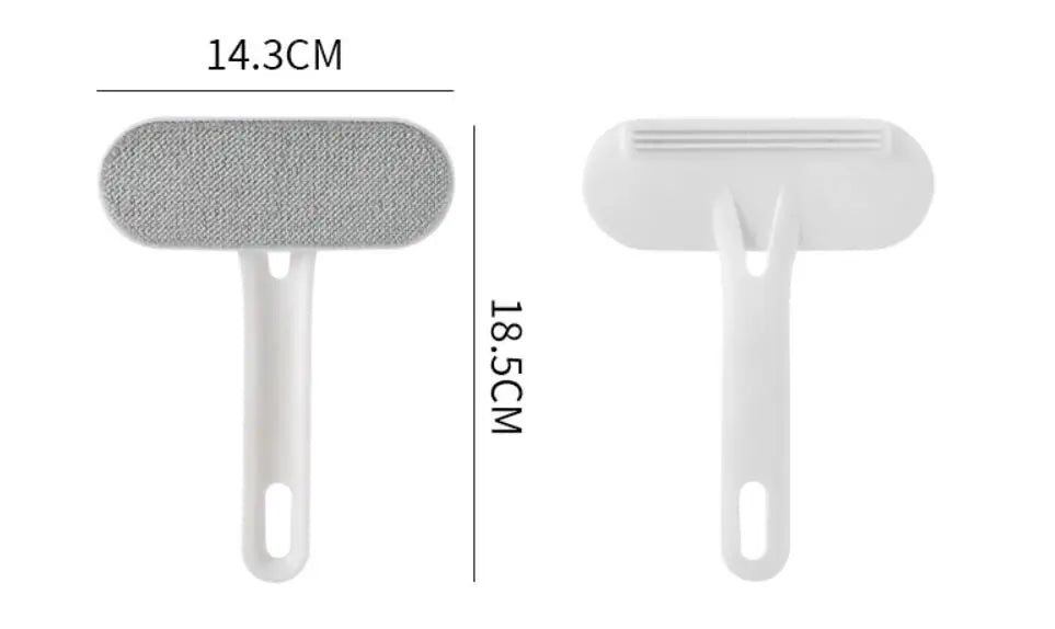 Double-Sided Pet Hair Remover Brush – Cat  Grooming Tool and Wool Collector