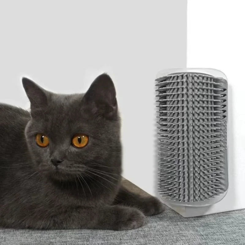 Cat Massage & Hair Removal Brush – Self-Cleaning Pet Grooming Comb