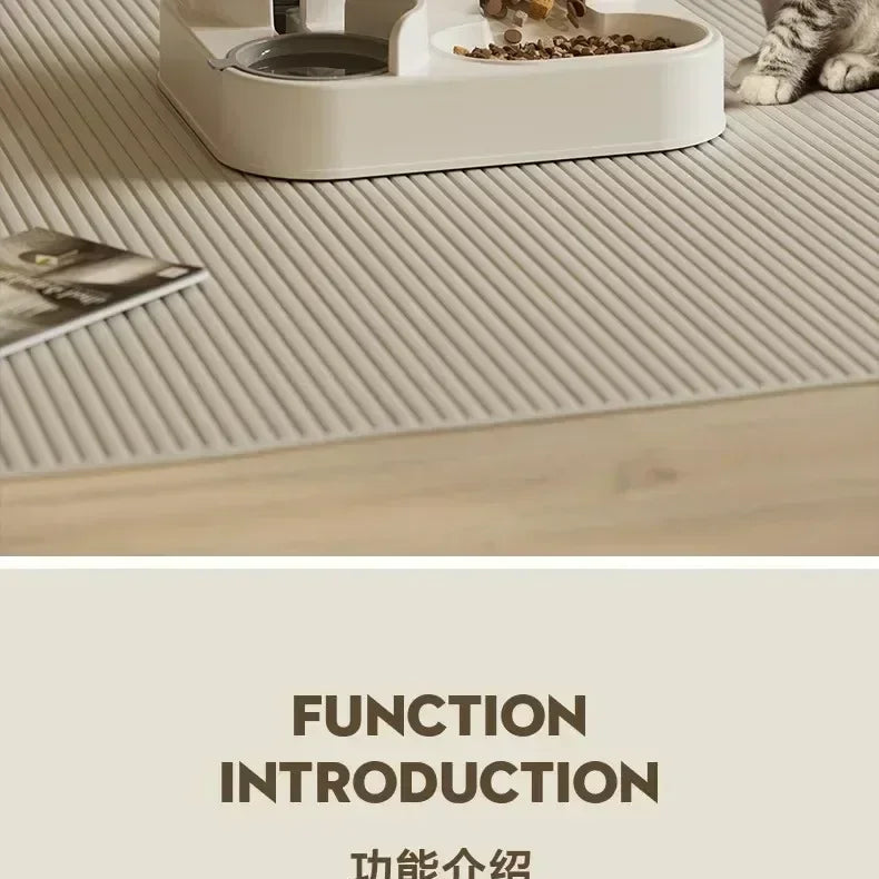 Automatic Pet Feeder & Water Fountain – Large Capacity Dispenser for Cats & Dogs