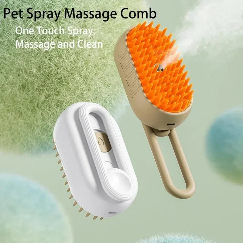Self-Cleaning Pet Hair Removal Comb – Slicker Brush for Cats