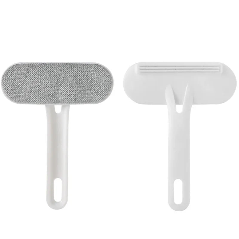 Double-Sided Pet Hair Remover Brush – Cat  Grooming Tool and Wool Collector