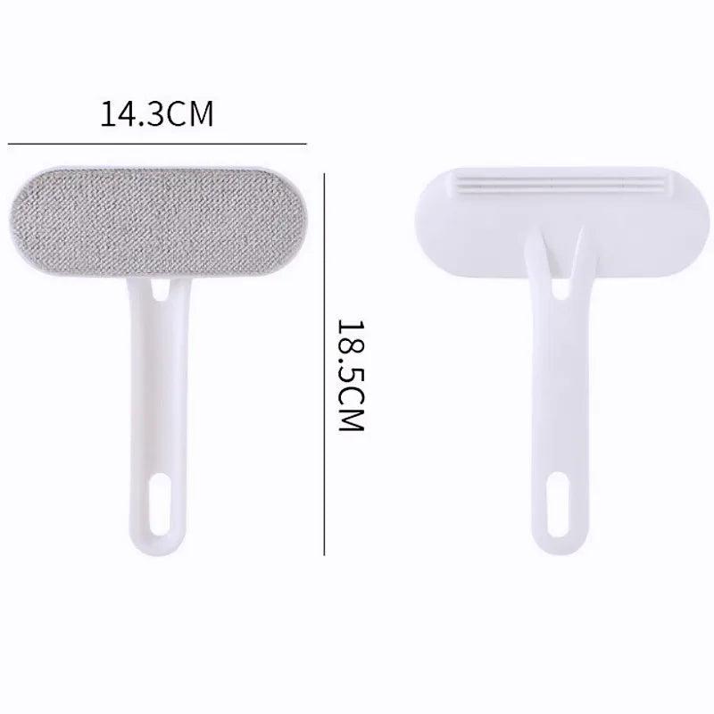 Double-Sided Pet Hair Remover Brush – Cat  Grooming Tool and Wool Collector